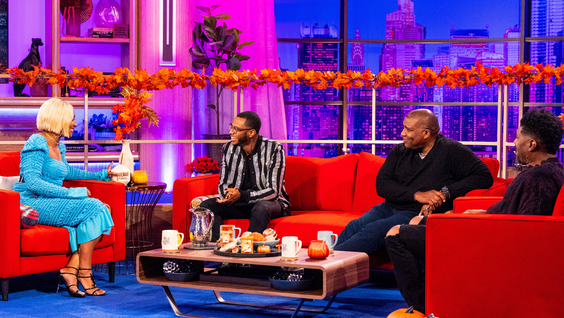 Tiffany Haddish, Kwame Onwuachi, Curt Menefee & Deon Cole 