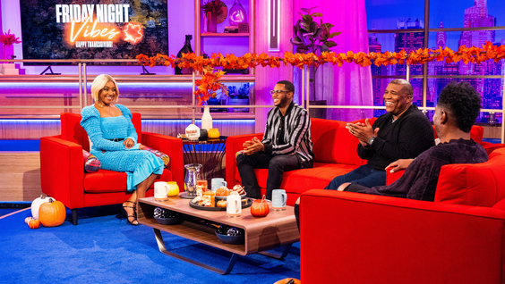 Tiffany Haddish, Kwame Onwuachi, Curt Menefee & Deon Cole 