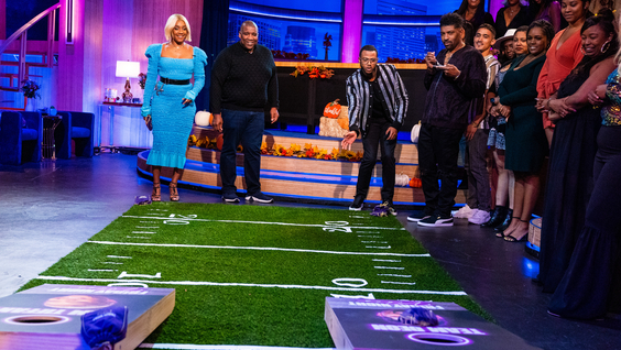 Tiffany Haddish, Curt Menefee, Kwame Onwuachi & Deon Cole 