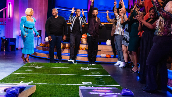 Tiffany Haddish, Curt Menefee, Kwame Onwuachi & Deon Cole 
