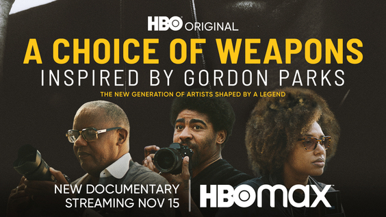 HBO Documentary A CHOICE OF WEAPONS: INSPIRED BY GORDON PARKS Debuts November 15