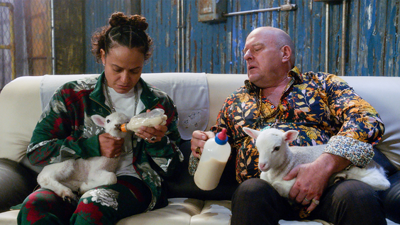 Judy Reyes & Dean Norris 