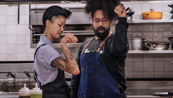Kristen Kish & Reggie Watts
