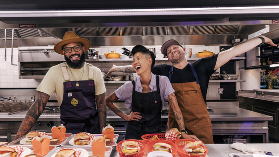 Justin Sutherland, Kristen Kish & Jeremy Ford 