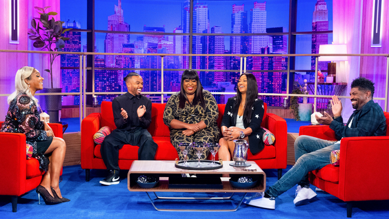 Tiffany Haddish, Luke Youngblood, Loni Love, Garcelle Beauvais & Deon Cole