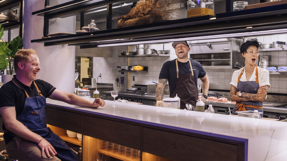 JEREMY FORD, JESSE TYLER FERGUSON, KRISTEN KISH