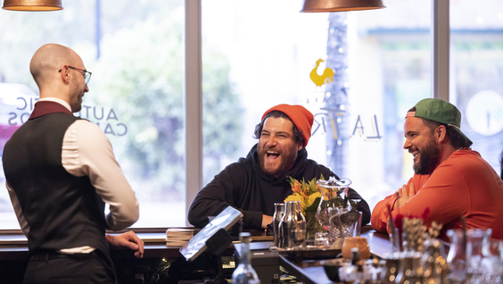 Adam Pally and Jon Gabrus