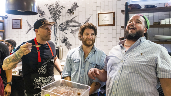 Adam Pally and Jon Gabrus