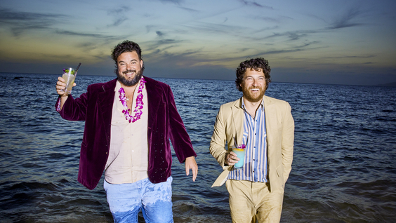 Jon Gabrus and Adam Pally
