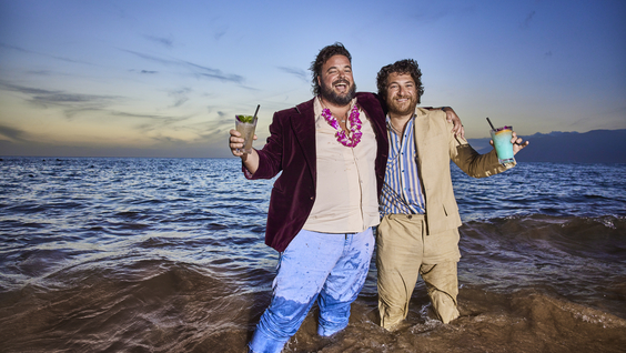 Jon Gabrus and Adam Pally