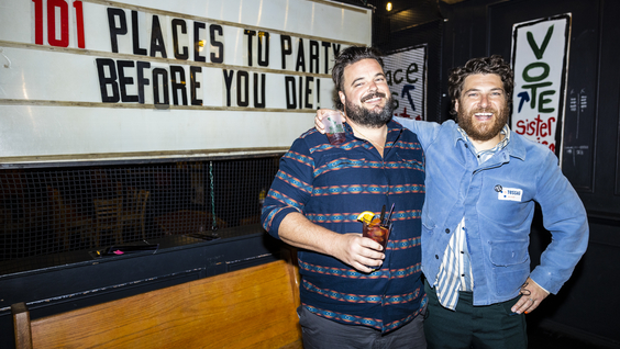 Jon Gabrus and Adam Pally