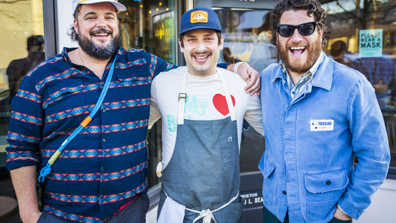 Jon Gabrus and Adam Pally