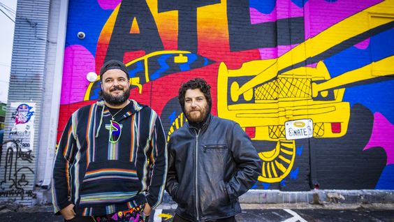 Jon Gabrus and Adam Pally