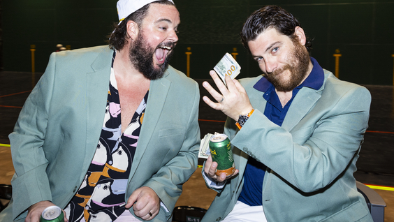 Jon Gabrus and Adam Pally