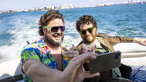 Jon Gabrus and Adam Pally