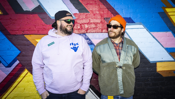 Jon Gabrus and Adam Pally