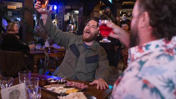 Adam Pally and Jon Gabrus