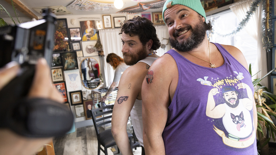 Adam Pally and Jon Gabrus