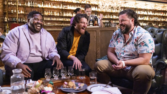 Ron Funches, Adam Pally and Jon Gabrus