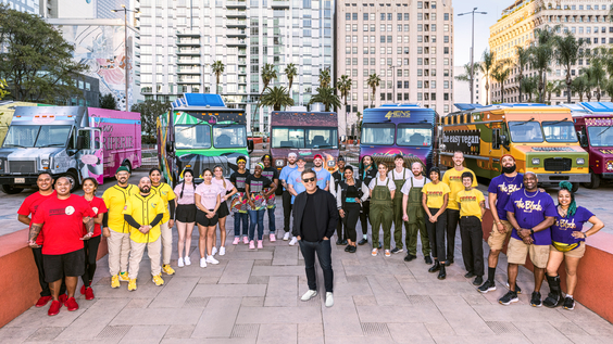 Food Truck Pros Take On Talented Rookies in The Great Food Truck Race: David and Goliath Hosted by Tyler Florence