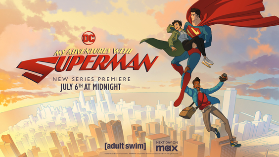 My Adventures with Superman Title Art
