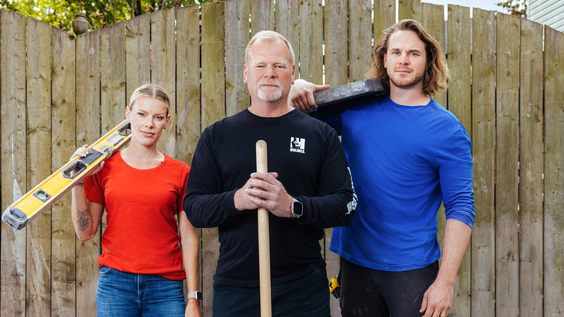 Holmes Family Rescue_Sherry Holmes_Mike Holmes_Michael Holmes, Jr._HGTV
