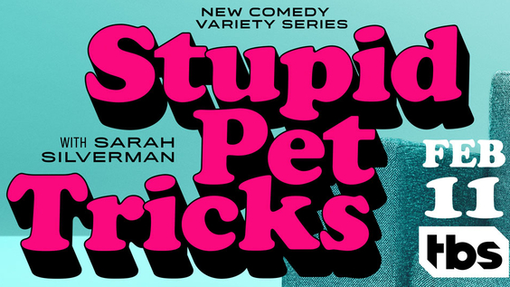 NEW TBS SERIES HOSTED BY SARAH SILVERMAN,  “STUPID PET TRICKS,” PREMIERES WITH MULTI-NETWORK SNEAK PEEK ACROSS TBS, DISCOVERY, TRUTV AND ANIMAL PLANET ON SUNDAY, FEBRUARY 11, 2024