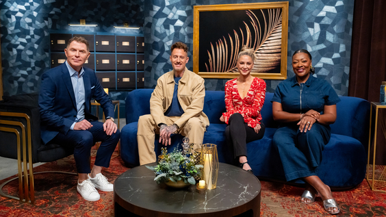 Bobby Flay, Michael Voltaggio, Brooke Williamson, Tiffany Derry in Bobby's Triple Threat Season 3
