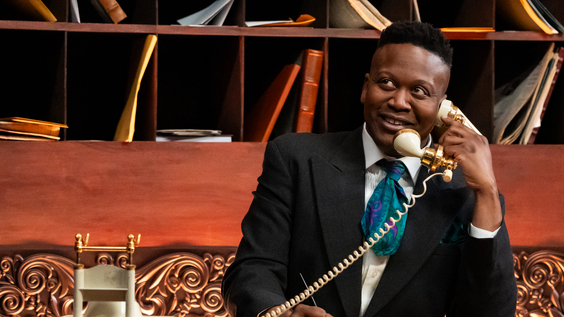 Host Tituss Burgess in Food Network's Last Bite Hotel
