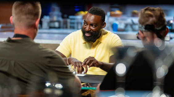 Eric Adjepong on Wildcard Kitchen