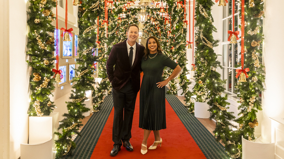 Brian and Mika Kleinschmidt to Host 'White House Christmas 2024' Premiering Sunday, Dec. 15, at 6 pm ET/PT on HGTV
