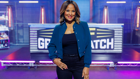 Host Laila Ali, as seen on Chef Grudge Match
