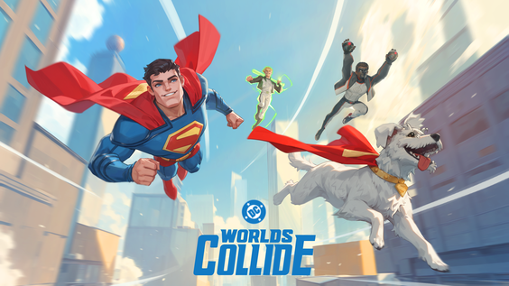 WARNER BROS. GAMES LAUNCHES  DC WORLDS COLLIDE 