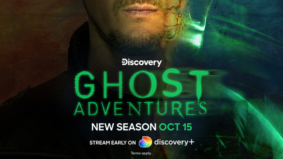 A HAUNTING NEW SEASON OF ‘GHOST ADVENTURES’ RETURNS ON WEDNESDAY, OCTOBER 15 WITH AN EXCLUSIVE DISCOVERY+ DEBUT, AS ZAK BAGANS AND THE TEAM COMBAT MALEVOLENT SPIRITS AND DISTURBING PARANORMAL ACTIVITY  