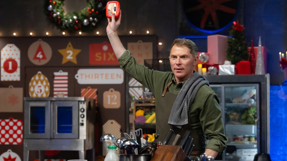 Bobby Flay Beat Bobby Flay/ Holiday Showdown. Courtesy of Food Network.