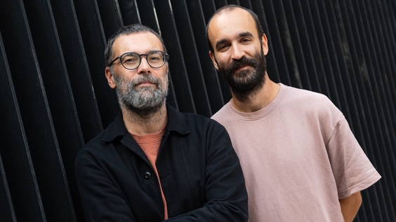 Fran Araújo and Eduard Sola