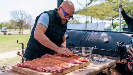 Michael Symon Gives Viewers Behind-the-Scenes Look at the Toughest Barbecue Competitions in New Food Network Series BBQ USA