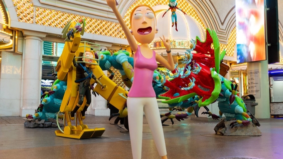 Adult Swim Reaches Epic Conclusion of Rick and Morty #Wormageddon Adventure with Final Build in Las Vegas