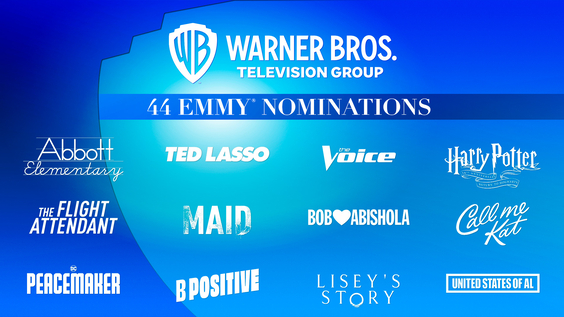 Warner Bros. Television Group Receives 44 Nominations for the 2022 EMMY® Awards, Including Outstanding Comedy Series for "Ted Lasso" and "Abbott Elementary"