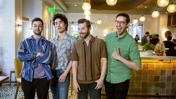 Viral Comedy Quartet The Try Guys Face Off In Kitchens Around The Country With No Recipes, No Culinary Training and 100% Commitment in No-Recipe Road Trip with the Try Guys