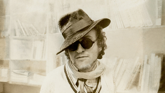 Portrait of author Nik Cohn (1973)