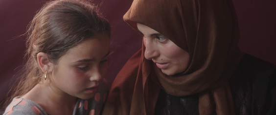 Yasmin (right) with her daughter Faten (left)