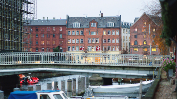 Bridge in Copenhagen, Denmark