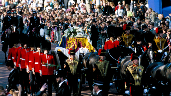 Funeral service for Diana, Princess of Wales