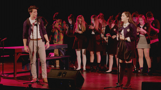 The cast of Ranked at Granite Bay High School in Sacramento, CA