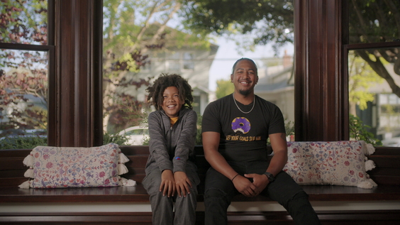 Myles and his brother Georgio
