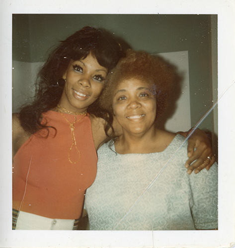 Donna Summer and Mary Gaines, 1973