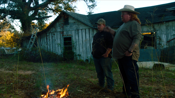 Patrick Kelly and his son