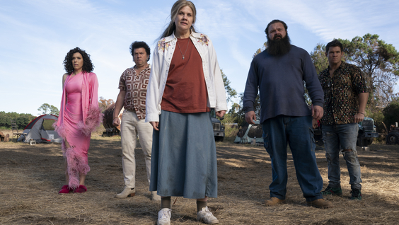 Edi Patterson, Danny McBride, Kristen Johnston, Robert Oberst, Adam Devine