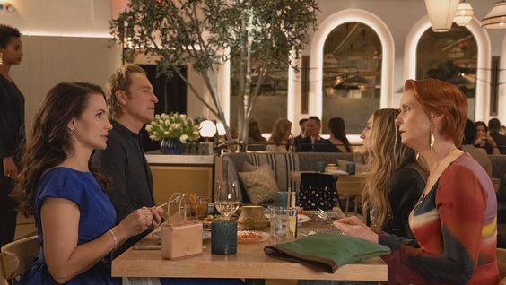 Kristin Davis, John Corbett, Sarah Jessica Parker, Cynthia Nixon